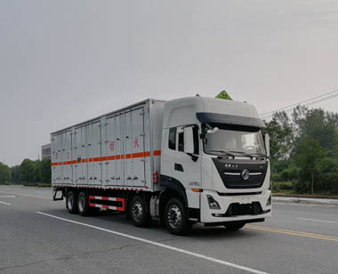 大力牌DLQ5320XFWDFH6型腐蝕性物品廂式運輸車